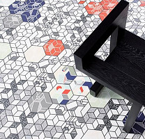 Forbo Modul'up 19 dB Graphic 9307UP4319 pastel kubik фото 2 | FLOORDEALER